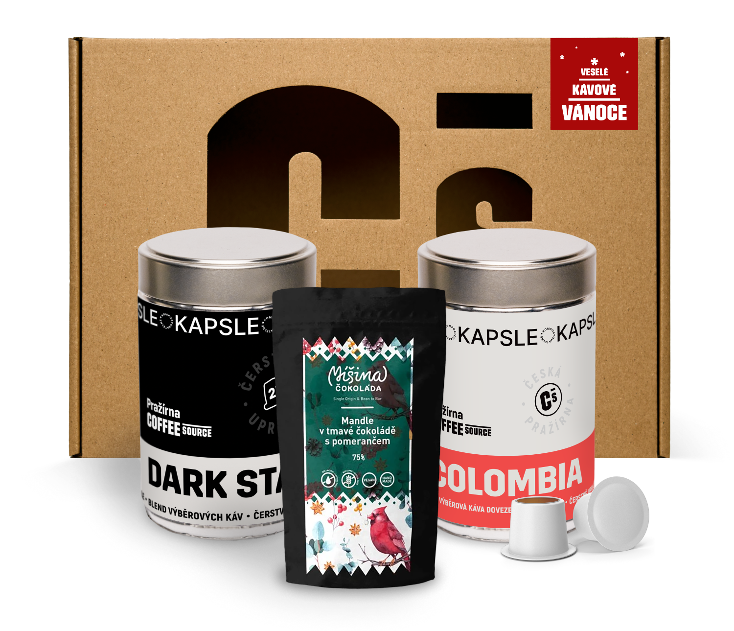 Vánoční balíček Kapsle
