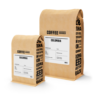 Colombia Chévere decaf - bezkofeinová káva
