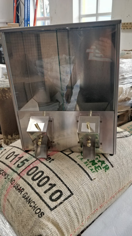 silo na kávu 2 komory