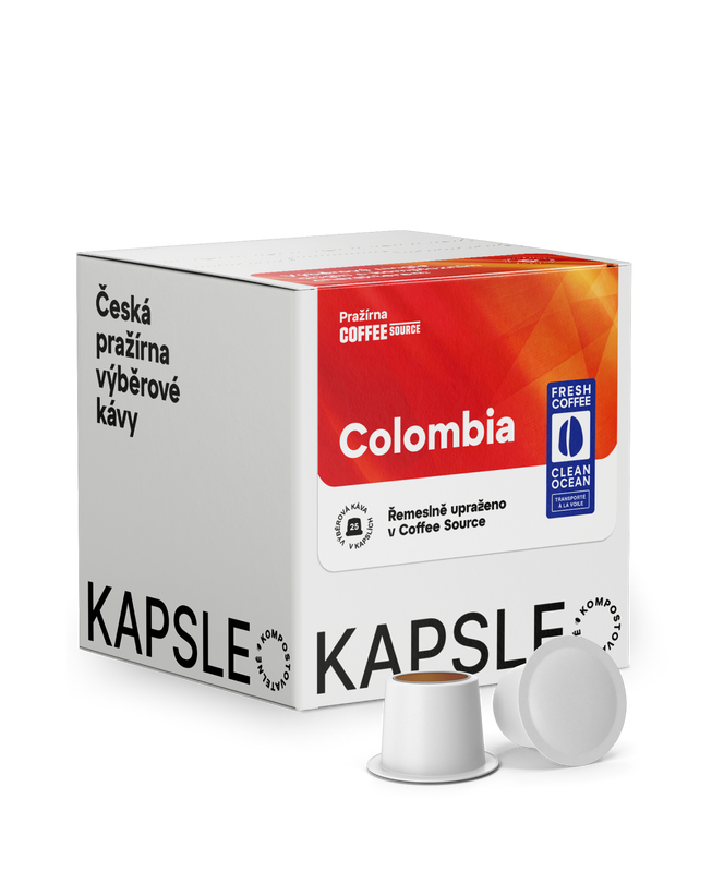 Výběrové espresso kapsle Colombia