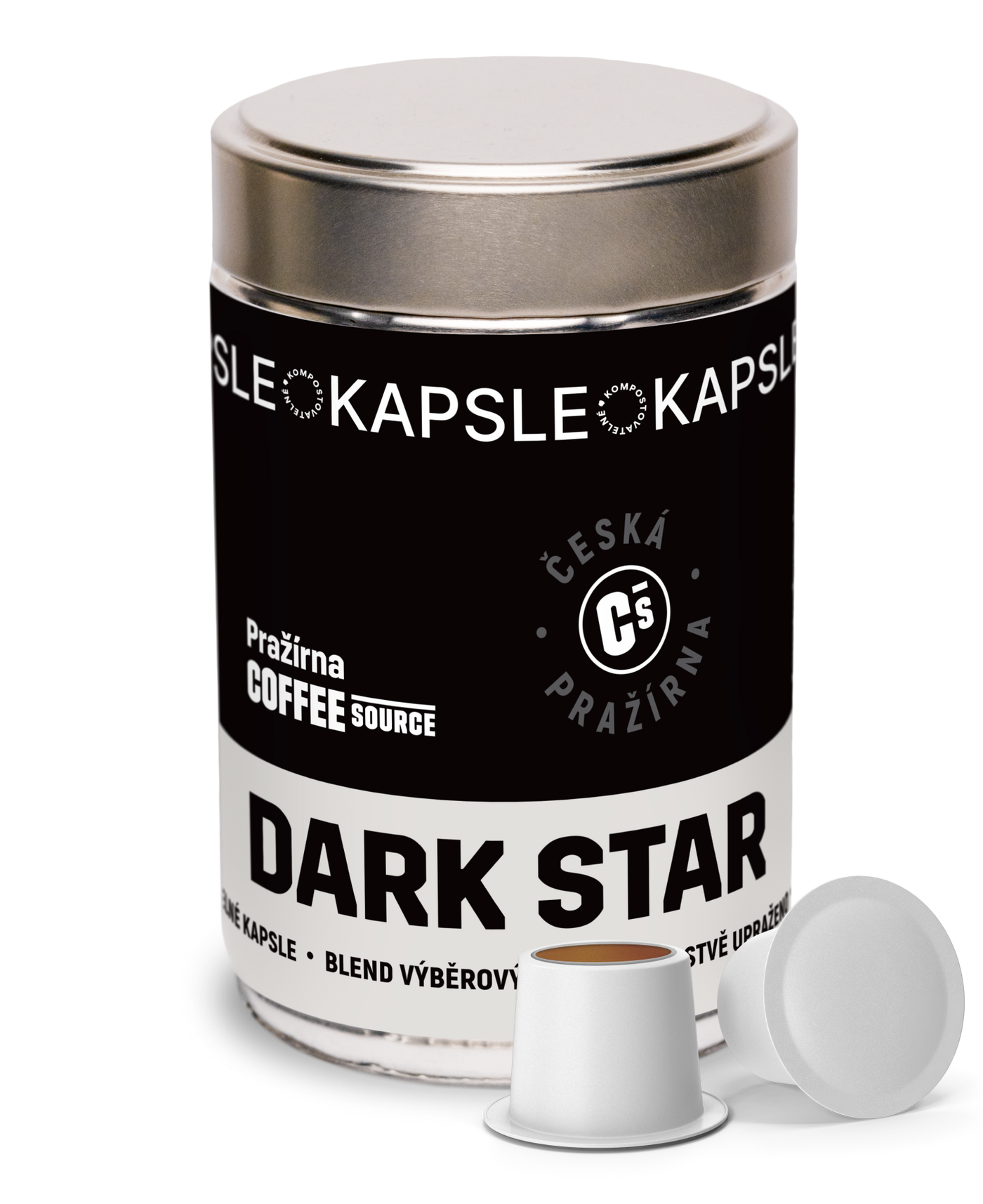 Výběrové espresso kapsle Dark Star