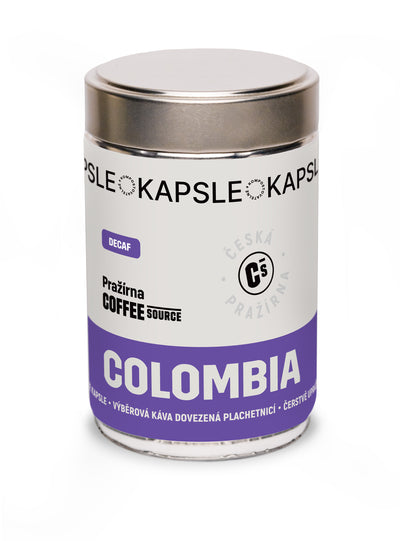 Výběrové espresso kapsle Colombia Decaf
