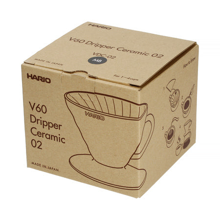Hario Coffee Dripper V60 02 Ceramic + paper filter 40pcs