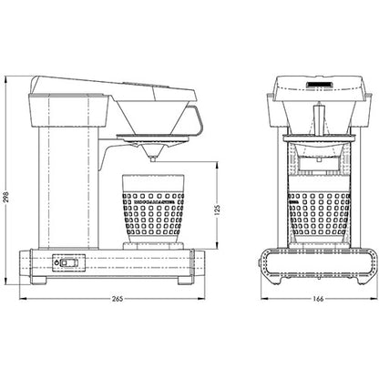 Kávovar Moccamaster Cup-one - přímo do šálku