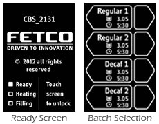 Fetco CBS 2131XTS - 3L filtrační stanice