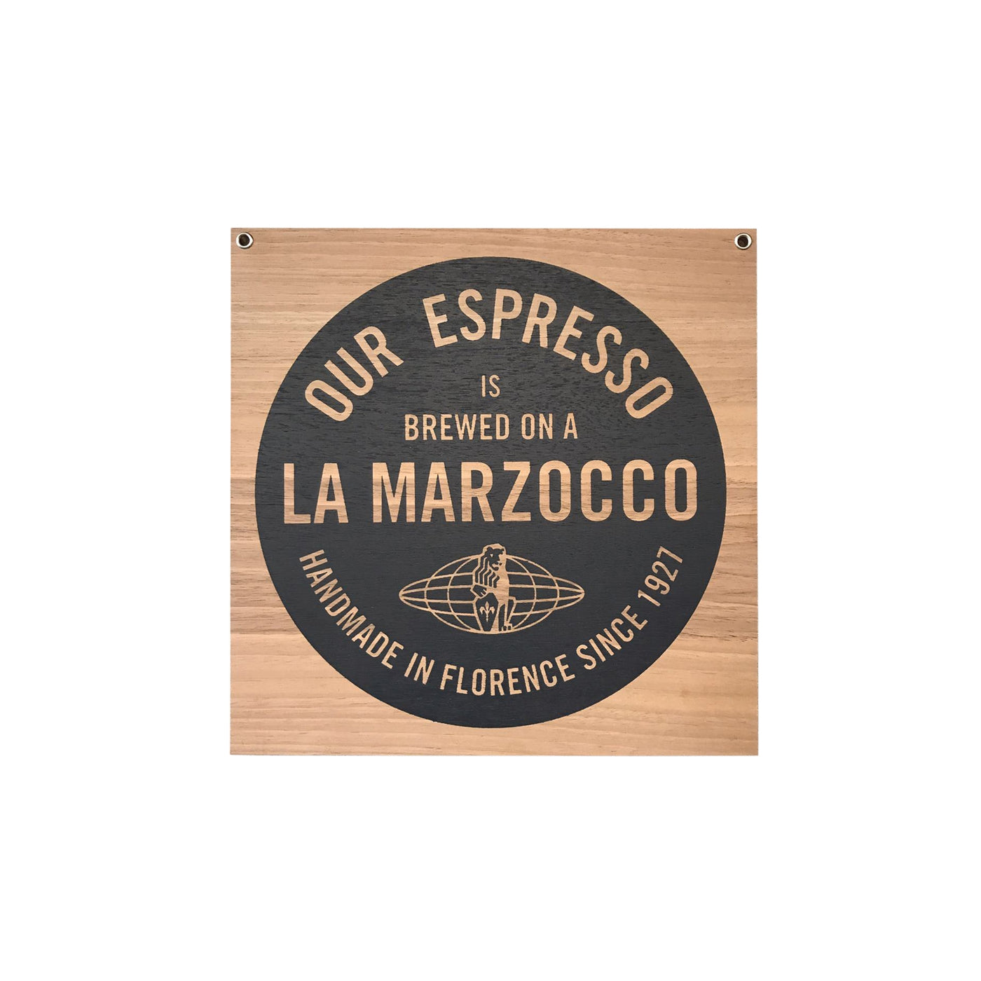 Dřevěná cedule LM Our Espresso