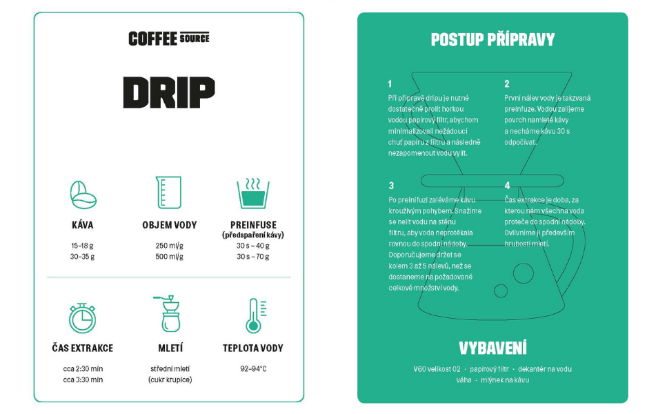 Hario - V60 Craft Kávovar - dripper + servírovací + filtry