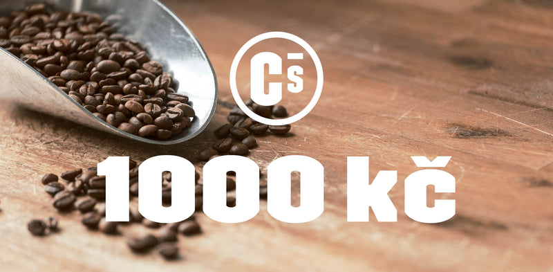 Dárkový poukaz 1000Kč - K nákupu v kamenných prodejnách