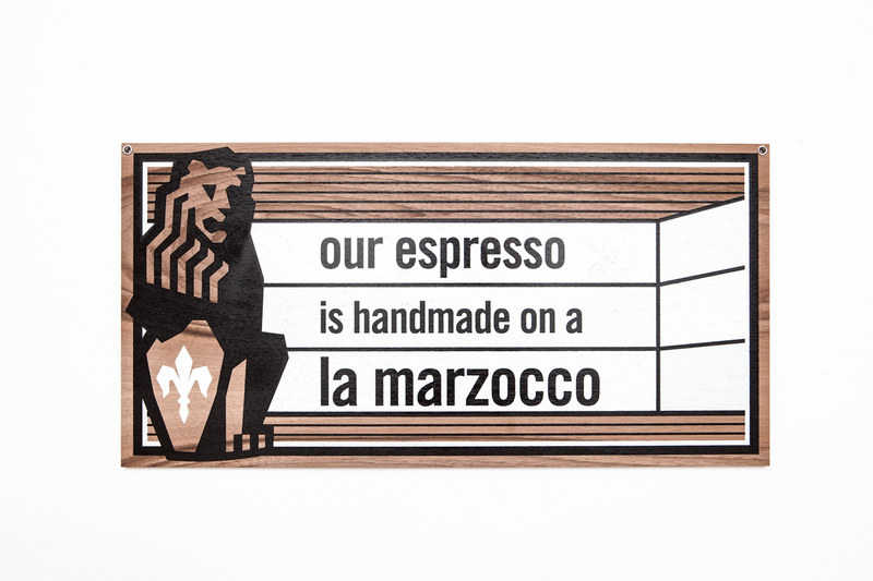 Dřevěná cedule LM handmade