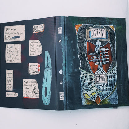 ilustrovaný zpěvník kapely Zrní